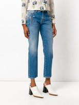 Thumbnail for your product : MSGM cropped jeans