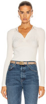 Thumbnail for your product : Totême Arradon Top in Ivory | FWRD