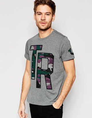True Religion Camo Logo T-Shirt