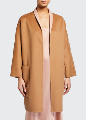 vince collarless coat