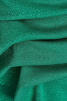 Thumbnail for your product : Chiara Boni La Petite Robe Kaya wrap-effect metallic scuba midi dress