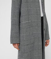 Thumbnail for your product : AllSaints Teya Check Coat