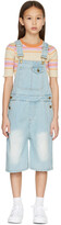 Thumbnail for your product : Repose AMS Kids Blue Denim Dungarees