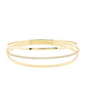 Lana Flawless Vol 6 14K Gold Triple Link Bangle Bracelet