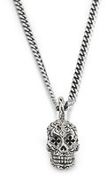 Thumbnail for your product : King Baby Studio Dead Skull Pendant Necklace