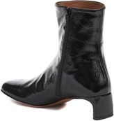 Thumbnail for your product : LOQ Monica patent leather ankle boots
