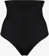 Thumbnail for your product : Spanx Black Suit Your Fancy High Waist Thong