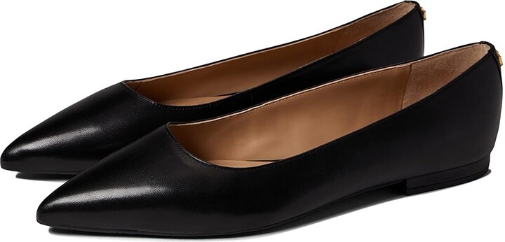 Lauren Ralph Lauren Londyn Ballet Flat (Black) Women's Shoes - ShopStyle