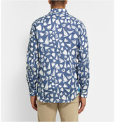 Thumbnail for your product : Limoland Slim-Fit Printed Linen Shirt