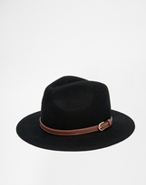 Thumbnail for your product : ASOS Wide Brim Trilby