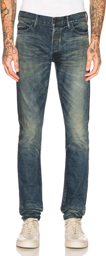 John Elliott The Cast 2 Skinny Jeans in Blue
