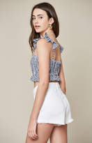 Thumbnail for your product : Blue Life Ruffled Up Crop Top