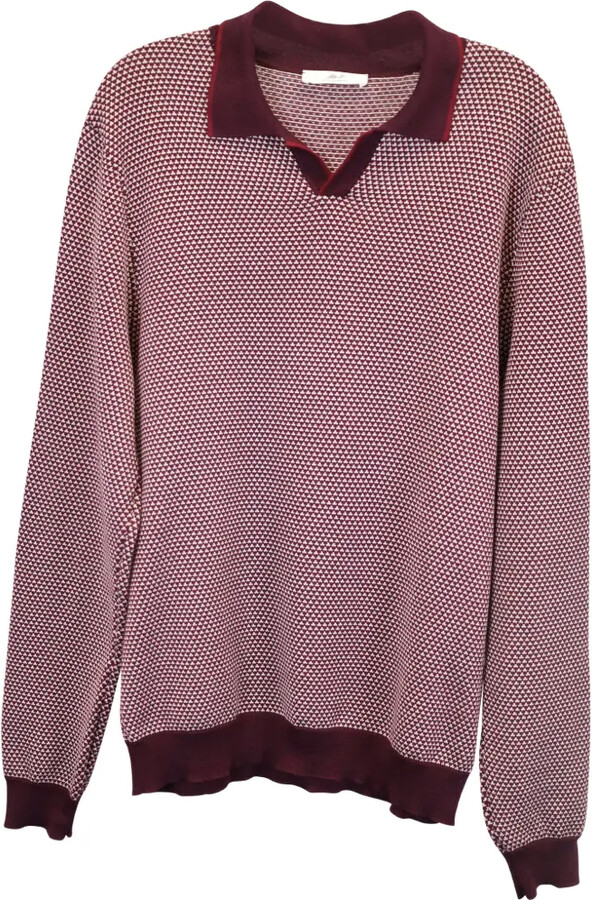 Mr P. Patterned Long-Sleeve Sweater