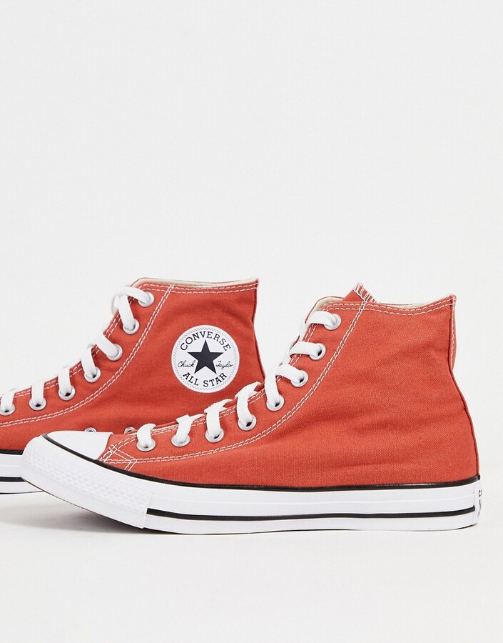 orange sparkly converse