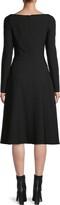 Thumbnail for your product : Black Halo Lake Stretch Crepe Midi-Dress