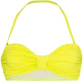 Thumbnail for your product : Beth Richards Scrunchie ruched bandeau bikini top