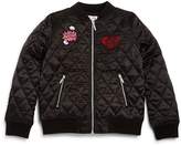 Thumbnail for your product : Design History Girls' Quilted Patch Bomber Jacket