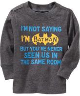 Thumbnail for your product : Old Navy DC Comics "I'm Not Saying I'm Batman..." Tees for Baby