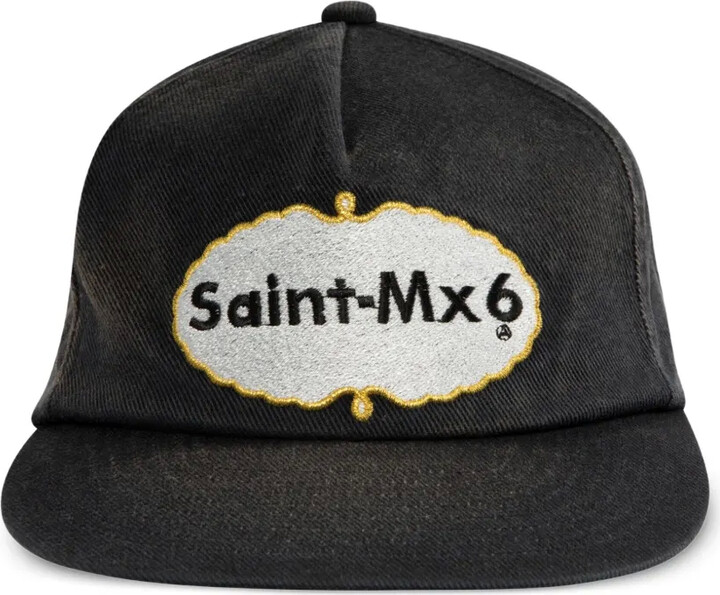 SAINT MXXXXXX Logo-Embroidered Cap