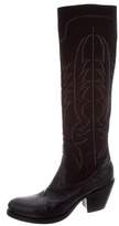 Thumbnail for your product : Rocco P. Embroidered Knee-High Boots