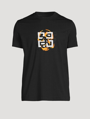 Reverse Logo Slim-Fit T-Shirt