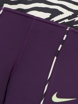 Thumbnail for your product : Nike GirlsAll Over Print OneTights - Purple