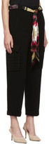 Thumbnail for your product : Alanui Black Cashmere and Wool Lapponia Trousers