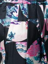 Thumbnail for your product : Odeeh blossom flowers print trousers