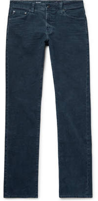 AG Jeans Everett Slim-Fit Cotton-Blend Corduroy Trousers - Men - Storm blue