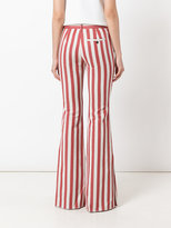 Thumbnail for your product : Roberto Cavalli striped flared jeans