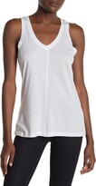 Thumbnail for your product : Caslon Double V Knit Tank Top