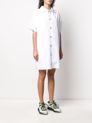 Kenzo Short-Sleeve Shirt Dress
