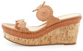 Thumbnail for your product : Jack Rogers Leigh Cork Wedge Slide, Cognac