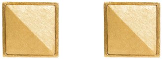 Stephanie Kantis Stud Earring | 24 Karat Gold Plate | Width: 1.0" | Jewelry