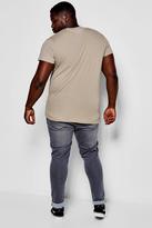 Thumbnail for your product : boohoo Big And Tall Basic Crew Neck T-Shirt