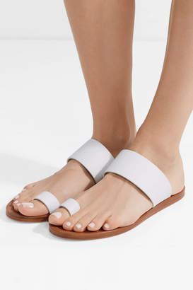 Common Projects Minimalist Leather Sandals - White
