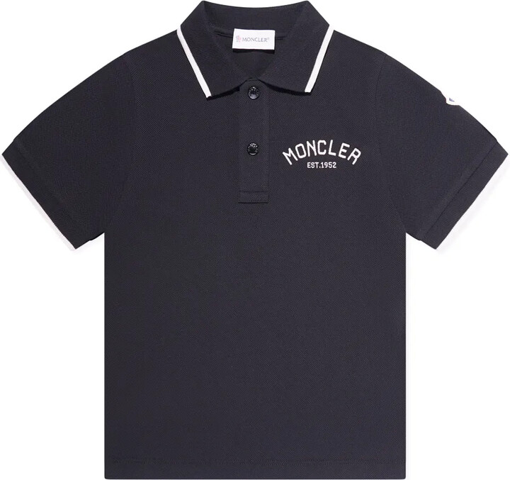 Moncler Enfant Logo-Print Polo Shirt