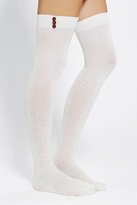 Thumbnail for your product : Urban Outfitters Lightweight Buttoned Thigh-High Sock