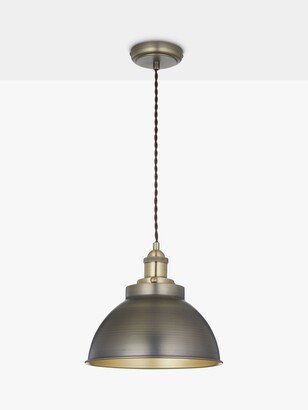 John Lewis Partners Baldwin Pendant Ceiling Light Style - Baldwin Large Pendant Ceiling Light Pewter Copper