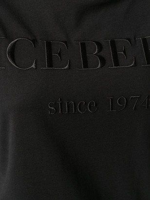 Iceberg logo embroidered T-shirt