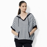 Thumbnail for your product : Ralph Lauren Striped Cotton Hoodie