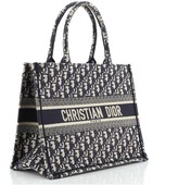 Thumbnail for your product : Christian Dior Book Tote Oblique Canvas
