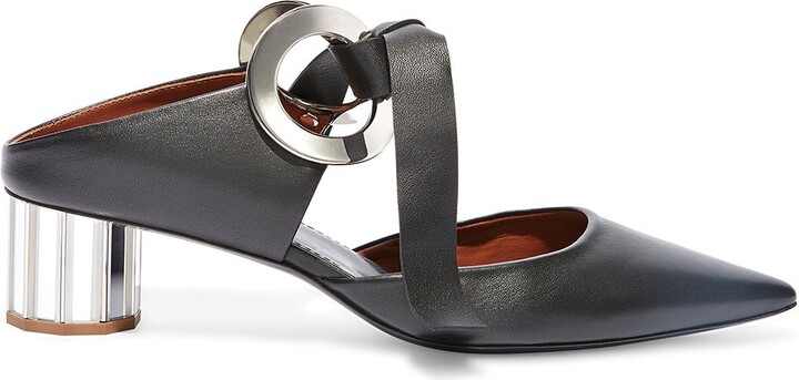 Proenza schouler grommet mules Clearance
