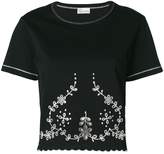 Red Valentino embroidered top 