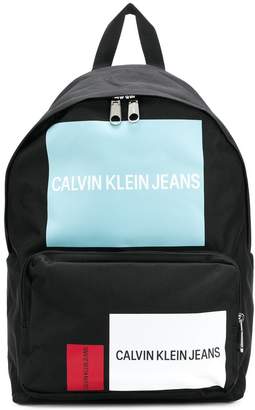 Calvin Klein Jeans logo sport backpack