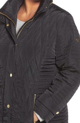 MICHAEL Michael Kors Plus Size Women's Quilted Jacket