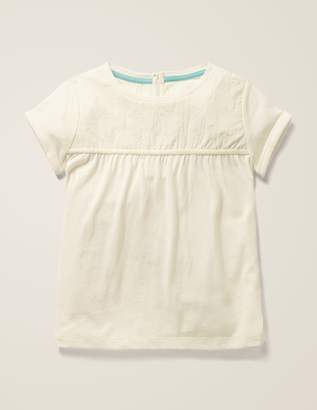 Boden Star Embroidered Jersey Top