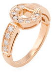 Thumbnail for your product : Bulgari Vintage 18K Rose Gold & 0.25 Total Ct. Pave Diamond Ring