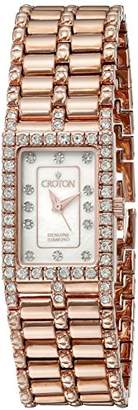 Croton Women's CN207536RGMP Analog Display Quartz Rose Gold Watch