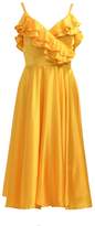 Thumbnail for your product : Matsour'i Silk Dress Jolanthe Midi